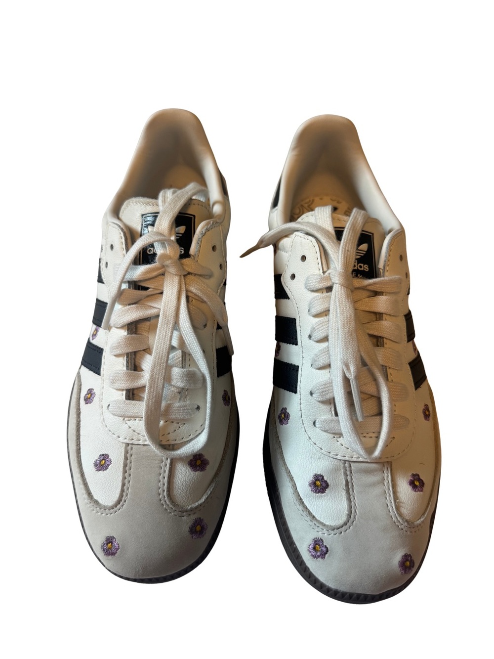 adidas Women’s OG Samba light purple floral sneakers